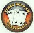 Texas Hold'em Darth Vader Collectible Poker Chip