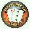 Texas Hold'em Crabs Collectible Poker Chip
