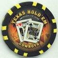 Texas Hold'em Cowboys Collectible Poker Chip
