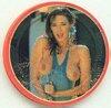 Paul-Son Clay Topless Las Vegas Lady Poker Chips