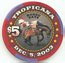 Tropicana Rodeo Days 2003 $5 Casino Chip 