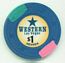 Western $25 Casino Chip