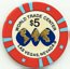 World Trade Center $5 Casino Chip