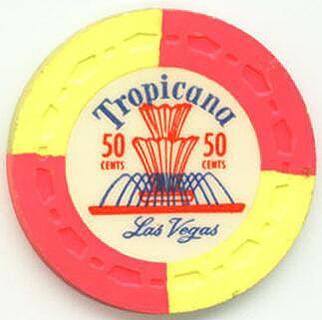 Tropicana 50¢ Casino Chip