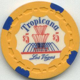 Tropicana 1st Issue $5 Casino Chip 