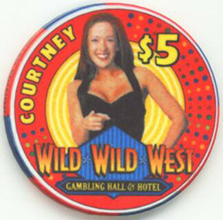Wild Wild West Courtney 2004 $5 Casino Chip