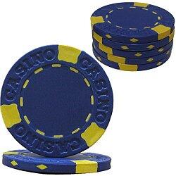 13 Gram Pro Clay Blue Poker Chip