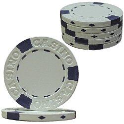 13 Gram Pro Clay White Poker Chip