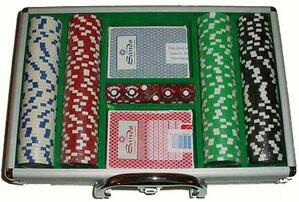 Silver Aluminum 200 Poker Chip Case