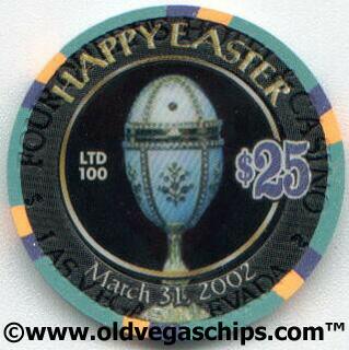 Four Queens Easter 2002 $25 Casino Chip