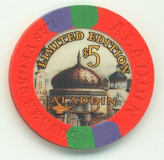 Aladdin Casino Grand Opening $5 Casino Chip