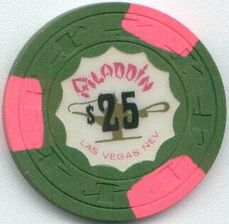 Las Vegas Aladdin $25 Casino Chip 