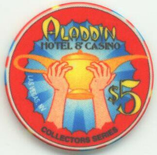 Aladdin CC & GTCC Third Convention $5 Casino Chip