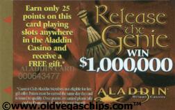 Las Vegas Aladdin Casino Slot Club Card