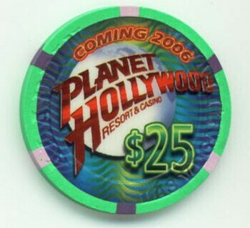 Las Vegas Aladdin Eddie Money 2006 $25 Casino Chip