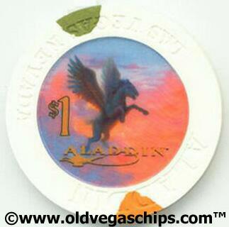 Las Vegas Aladdin Casino $1 Casino Chip 