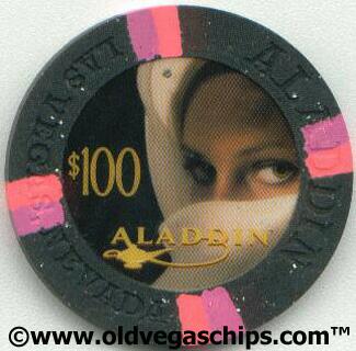 Aladdin Casino $100 Casino Chip