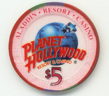 Aladdin Hotel Sheena Easton 2005 $5 Casino Chip