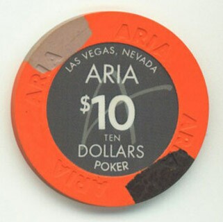 Aria Hotel $10 Poker Room Chip