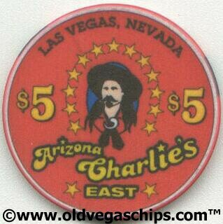 Las Vegas Arizona Charlie's East $5 Casino Chip