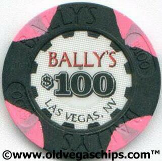 Las Vegas Bally's $100 Casino Chip