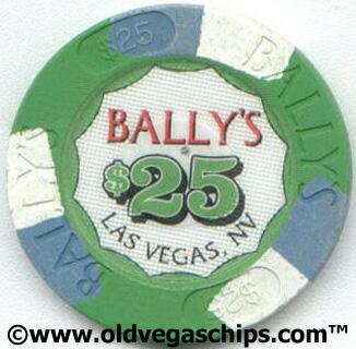 Las Vegas Bally's $25 Casino Chip