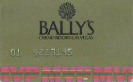 Bally's Casino Slot Club Card