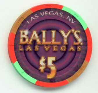 Las Vegas Bally's Happy New Year 2006 $5 Casino Chip 