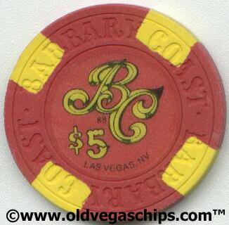Las Vegas Barbary Coast $5 Casino Chip