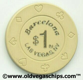 Las Vegas Barcelona $1 Casino Chip
