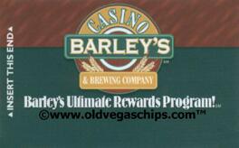 Barley's Casino Slot Club Card