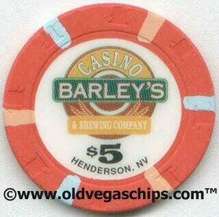 Barley's Casino $5 Casino Chip