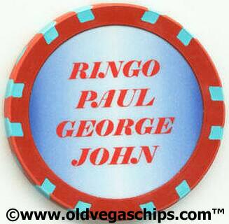 The Beatles 1960's Casino Chip
