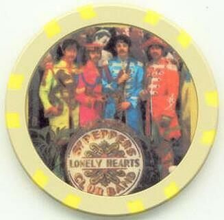 The Beatles Sgt. Peppers Casino Chip 