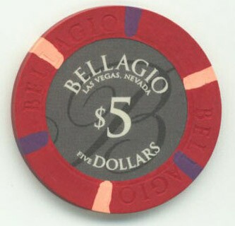 Bellagio $5 Casino Chip