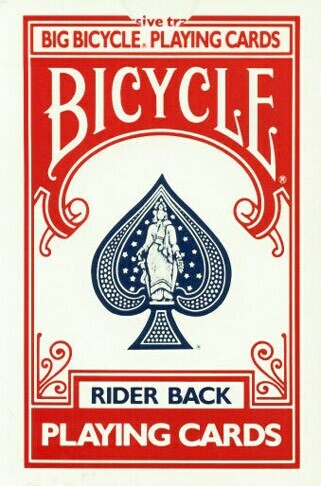 Bicycle EXTRA HUGE Red Playing Cards