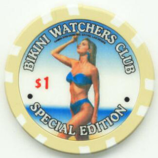 Bikini Watchers Club Fantasy Casino Chips 