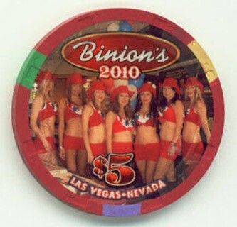 Binion's Hotel National Finals Rodeo 2010 $5 Casino Chip