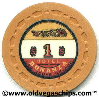 Las Vegas Bonanza Casino $1 Casino Chips