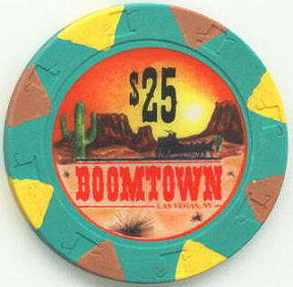Las Vegas Boomtown $25 Casino Chip