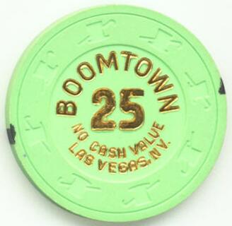 Boomtown No Cash Value 25 Casino Chip