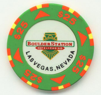 Las Vegas Boulder Station $25 Casino Chip