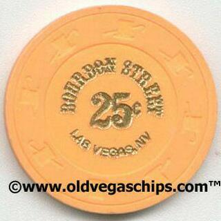 Las Vegas Bourbon Street 25¢ Casino Chip