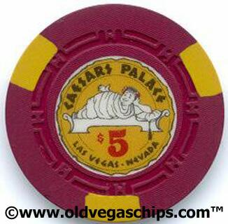 Las Vegas Caesars Palace $5 Casino Chip