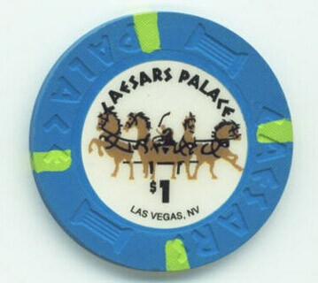 Las Vegas Caesars Palace $1 Casino Chip