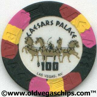 Las Vegas Caesars Palace $100 Casino Chip