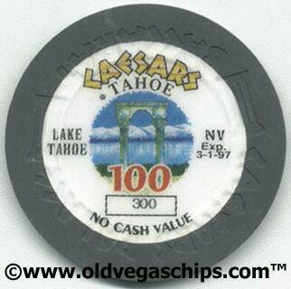 Las Vegas Caesars Palace No Cash Value $100 Casino Chip
