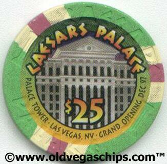 Las Vegas Caesars Palace Tower/Atlantis $25 Casino Chip