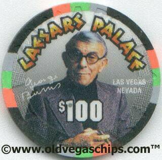 Las Vegas Caesars Palace George Burns $100 Casino Chip