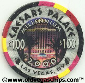 Las Vegas Caesars Palace Millennium $100 Casino Chip